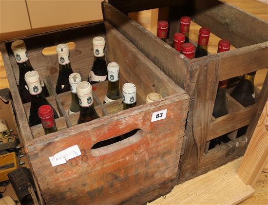 Two part cases of assorted wines